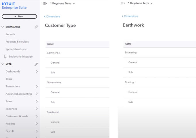 Custom class and sub-class structure